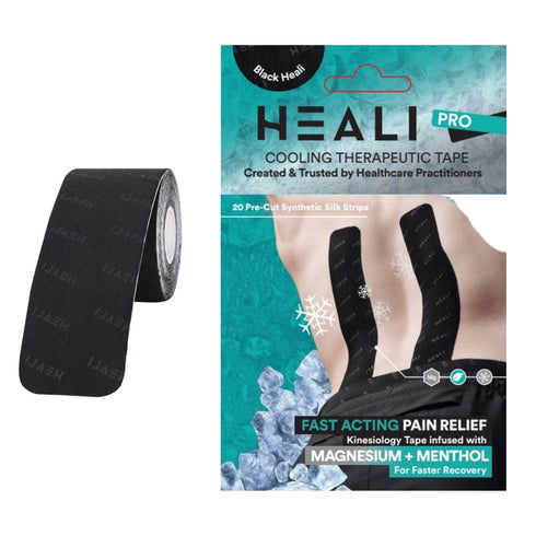 Black Tape with Black Heali Logo