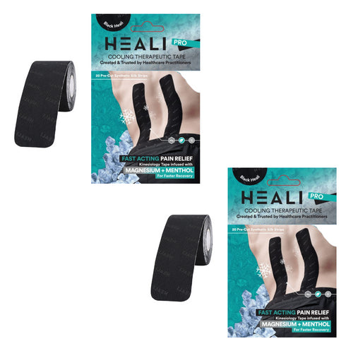 2 Pack - Black Heali Logo