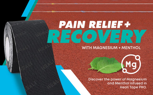 Black Tape with Black Heali Logo