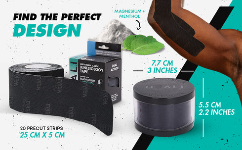 2 Pack - Black Heali Logo