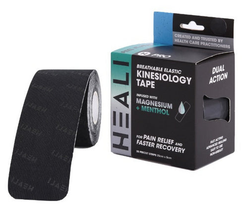 Black Tape with Black Heali Logo