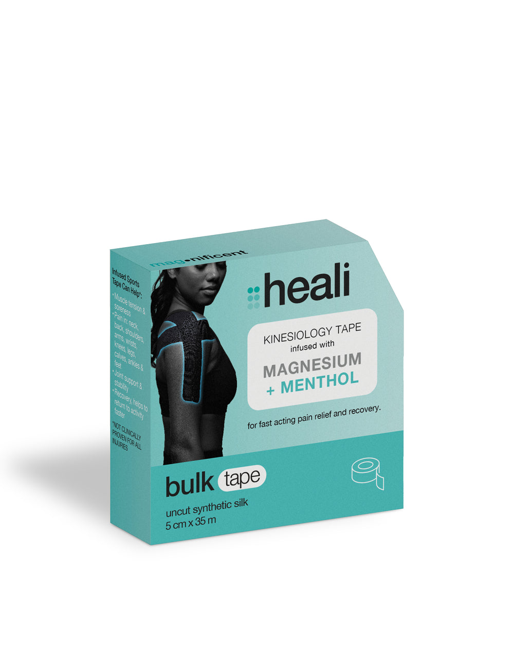 Bulk Roll Uncut - Black Tape with Inspirational Words